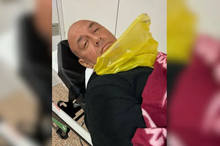 „Pause, schnell, Tropf“: Potap wurde ins Krankenhaus eingeliefert