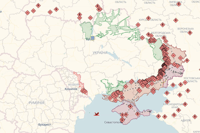 Онлайн-карта боевых действий в Украине на 2 июня: ситуация на фронте