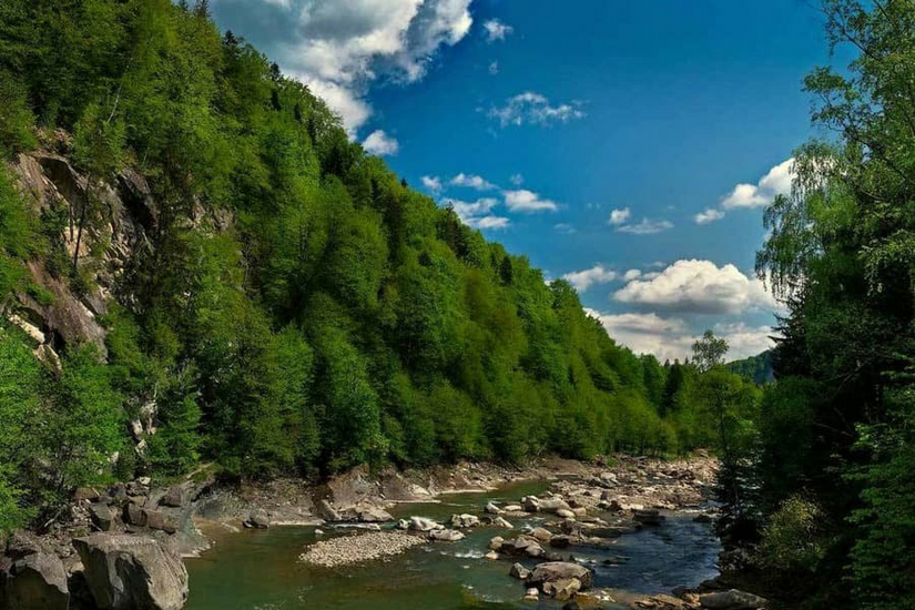 Зима, осень, лето в Яремче