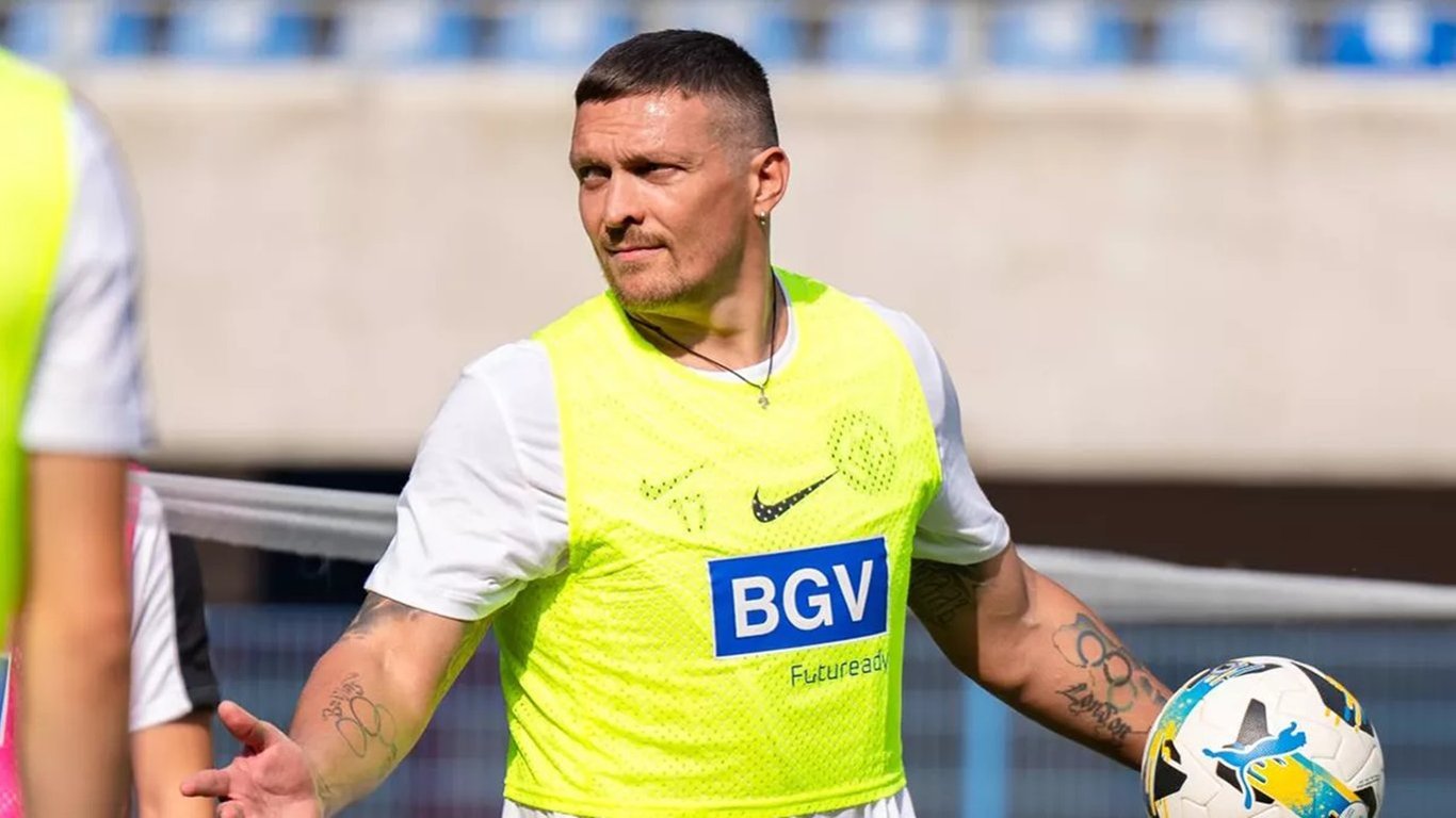 W Polesiu opowiedziano, kiedy Usyk zagra oficjalny mecz za klub